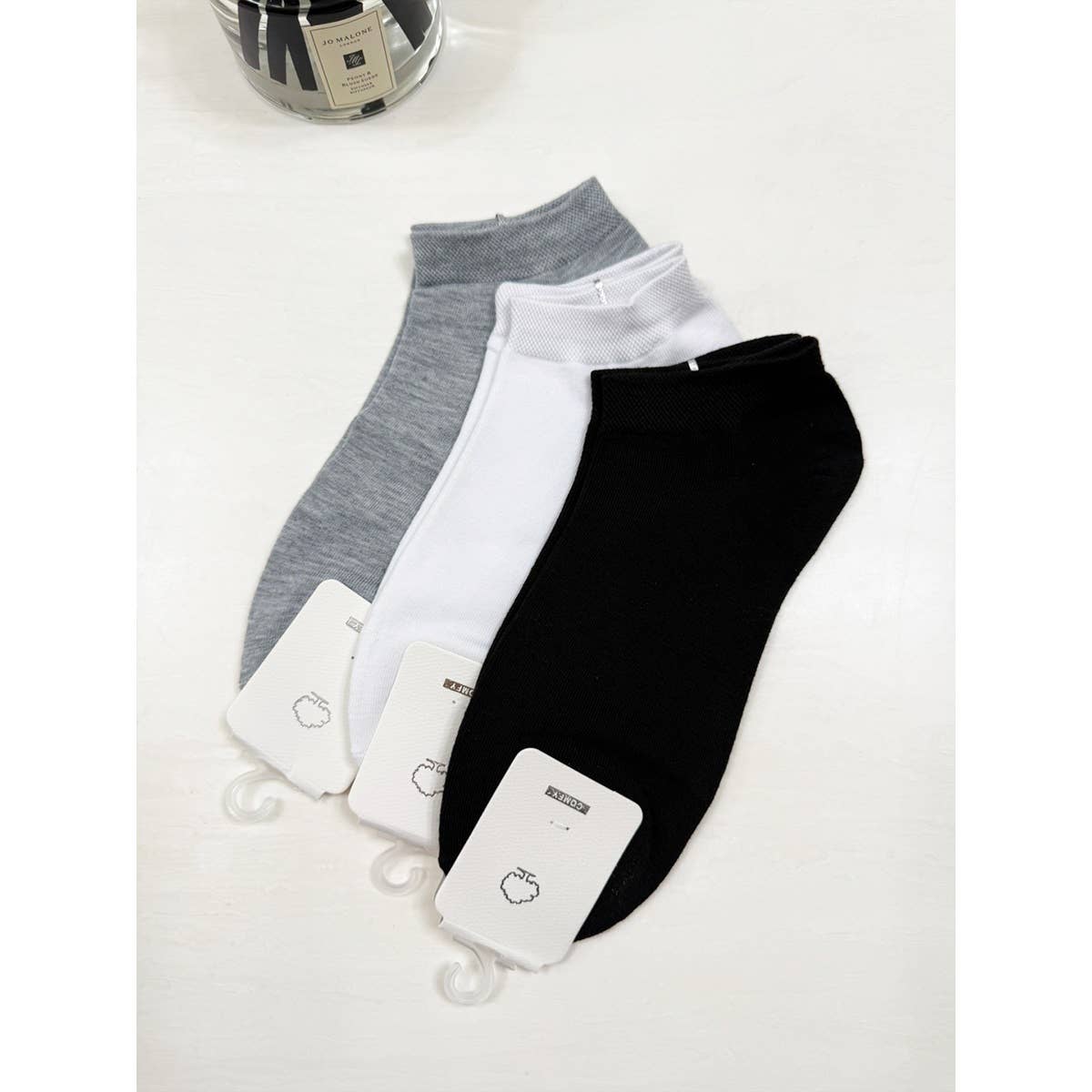 Love and Repeat - Basic All Year Long Ankle Socks: MIX COLOR / ONE(12)