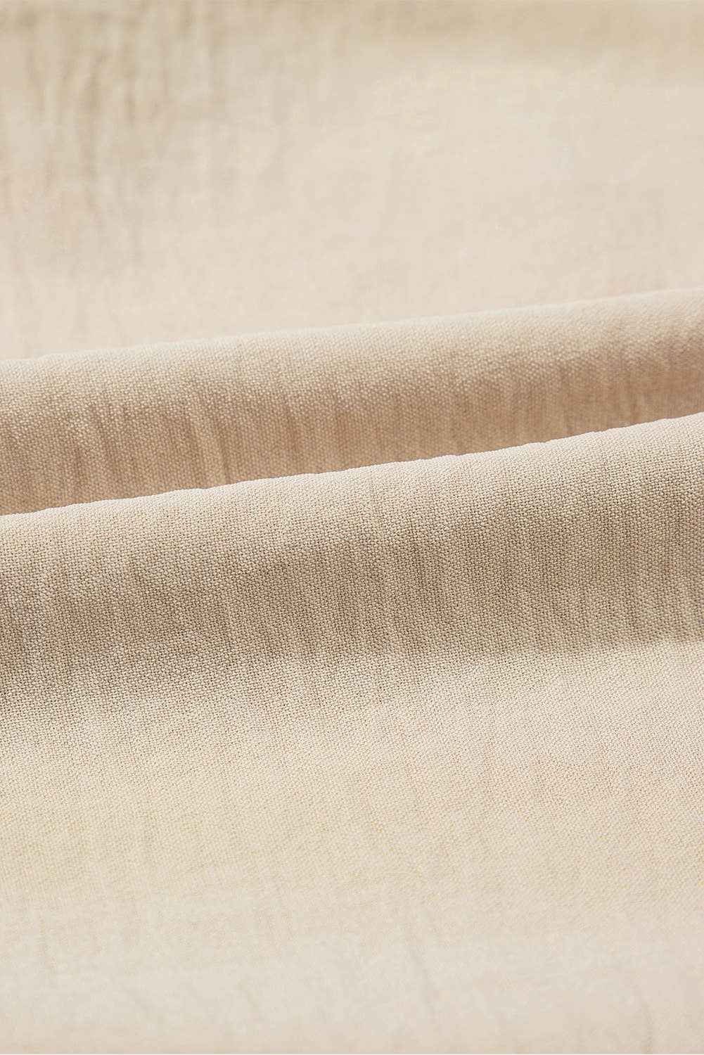 fashionworks - Fashion-W Solid Color Knot Front Crinkled Blouse: As shown / Missy / L
