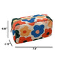 42POPS - ',_.SI-26465 Pattern Design Travel Cosmetic Makeup Bag: BLACK FLOWER-169439 / OS