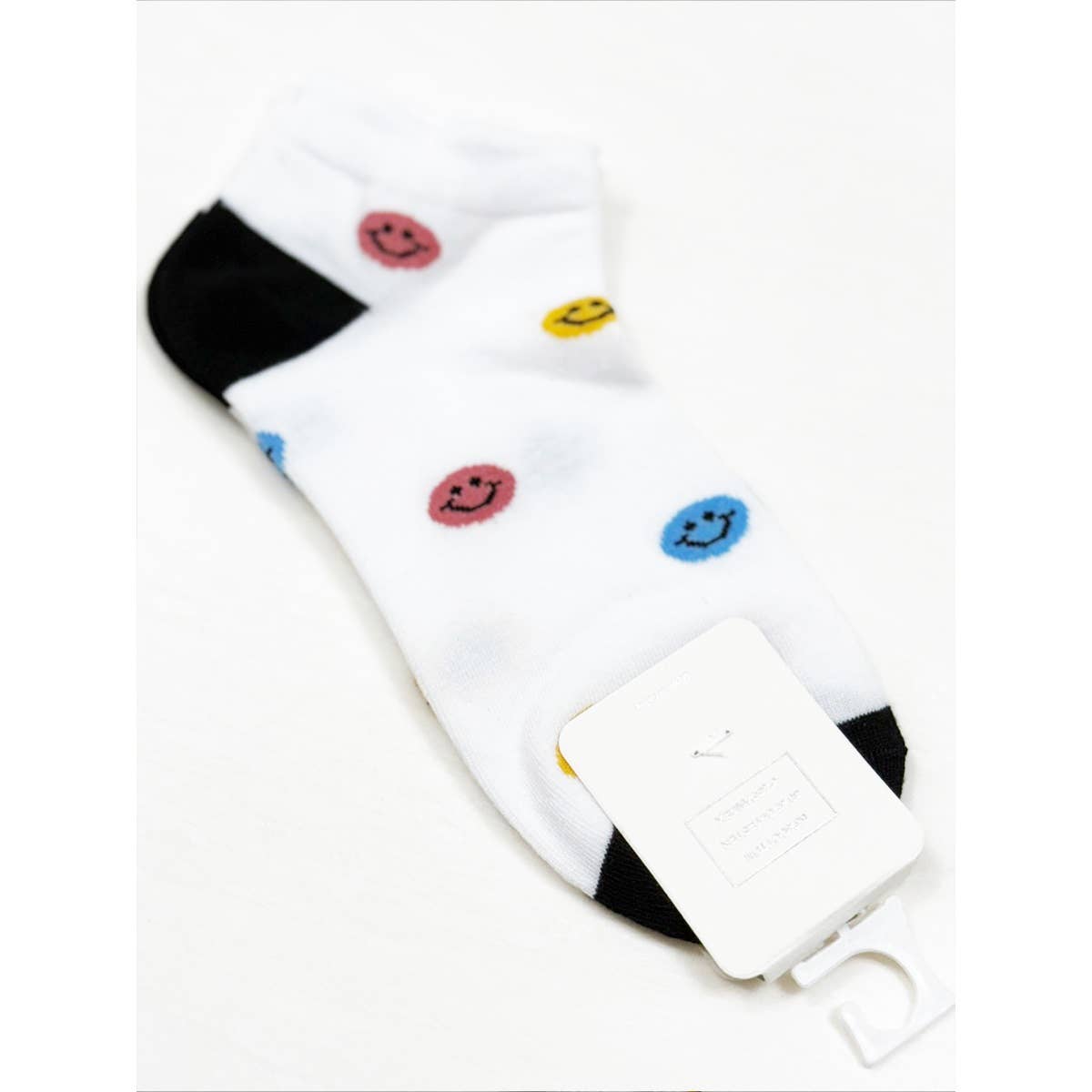 Love and Repeat - Assorted Smiley Designs All Year Long Socks: MIX COLOR / ONE(12)