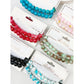Love and Repeat - Multi Tone Beaded Stretch Glass Bracelets: MIX COLOR / ONE(12)