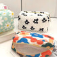 42POPS - ',_.SI-26465 Pattern Design Travel Cosmetic Makeup Bag: BLACK FLOWER-169439 / OS