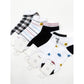 Love and Repeat - Assorted Smiley Designs All Year Long Socks: MIX COLOR / ONE(12)