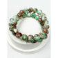 Love and Repeat - Multi Tone Beaded Stretch Glass Bracelets: MIX COLOR / ONE(12)