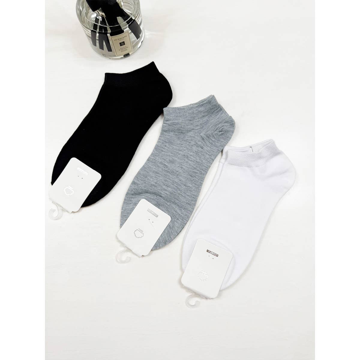 Love and Repeat - Basic All Year Long Ankle Socks: MIX COLOR / ONE(12)