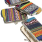 Cap Zone - Baja Tribal Woven Kiss-Lock Closure Coin Purse Bag