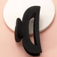 JOSSLYN by wall to wall - MATTE LARGE HALF MOON HAIR CLAW CLIP | 40H409: SODALITE BLUE