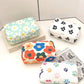 42POPS - ',_.SI-26465 Pattern Design Travel Cosmetic Makeup Bag: BLACK FLOWER-169439 / OS