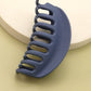JOSSLYN by wall to wall - MATTE OVER SIZED HALF MOON HAIR CLAW CLIPS | 40H436: HOT PINK