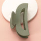 JOSSLYN by wall to wall - MATTE LARGE HALF MOON HAIR CLAW CLIP | 40H409: SODALITE BLUE
