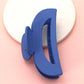 JOSSLYN by wall to wall - MATTE LARGE HALF MOON HAIR CLAW CLIP | 40H409: SODALITE BLUE