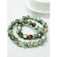 Love and Repeat - Multi Tone Beaded Stretch Glass Bracelets: MIX COLOR / ONE(12)