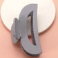 JOSSLYN by wall to wall - MATTE LARGE HALF MOON HAIR CLAW CLIP | 40H409: SODALITE BLUE