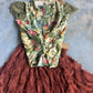 A Rare Bird Shop - Light Floral Flannel Vest